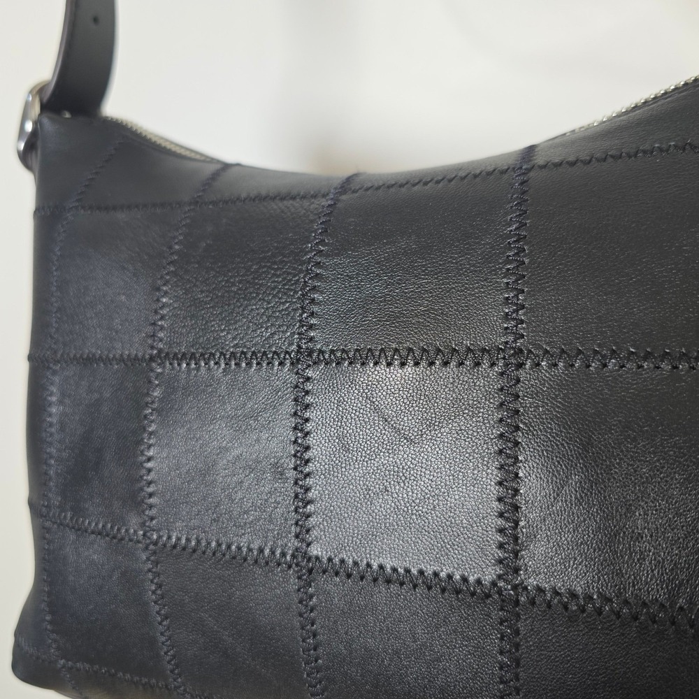Coach Coachtopia Alter/Ego Slouchy Shoulder Bag Black Patchwork C2580-CBE00 - Picture 11 of 15